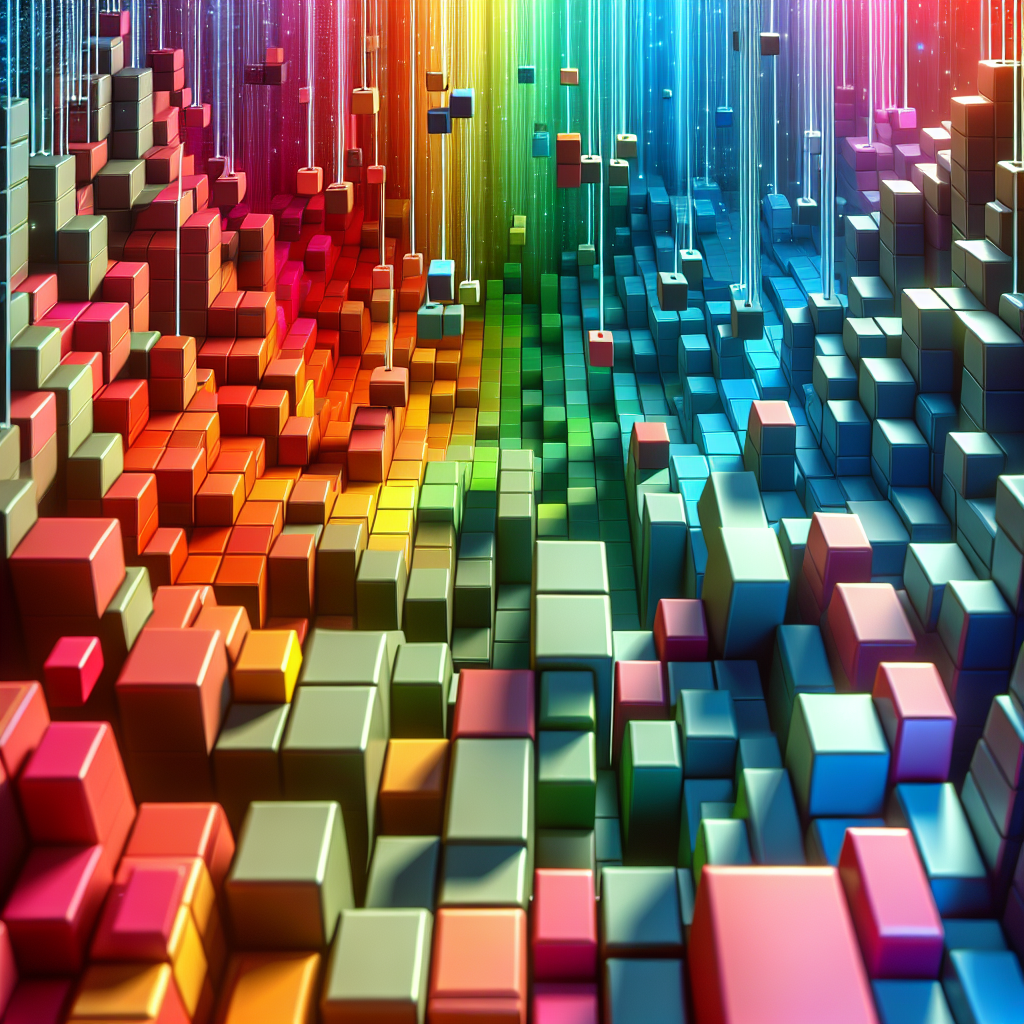Tetris Game Visual
